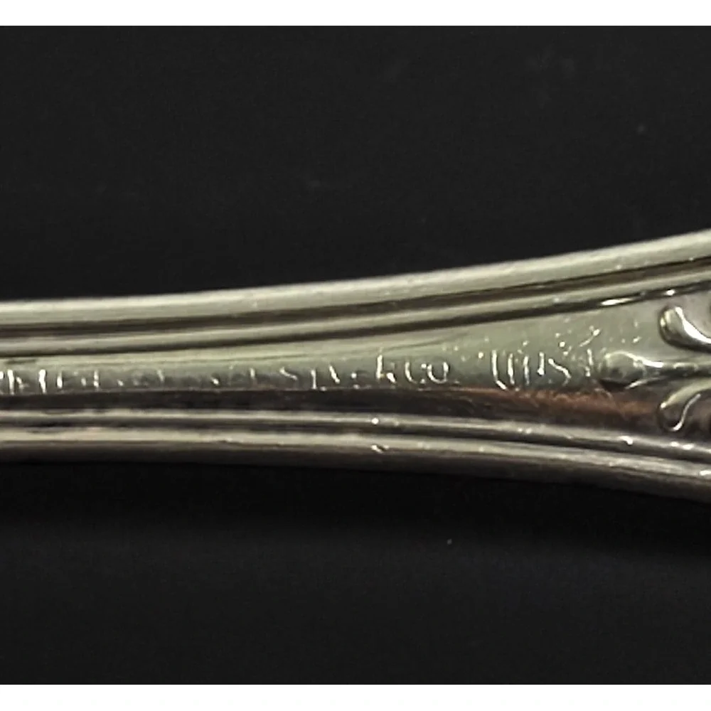 USN US‎ NAVY Kings Pattern Soup Spoon 7 1/4